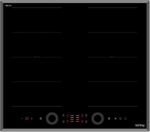 Индукционная варочная поверхность Korting HIB 68700 B Quadro черный
