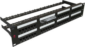 Патч-панель Sysmatrix PP 1902U.S485EU.M 19" 2U 48xRJ45 кат.5E UTP