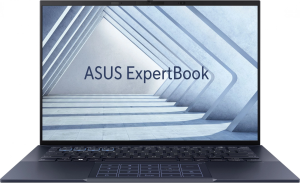 Ноутбук Asus ExpertBook B9 B9403CVAR-KM1219X Core 5 120U 16Gb SSD1Tb Intel Graphics 14" OLED WQXGA+ (2880x1800) Windows 11 Pro black WiFi BT Cam Bag (90NX05W1-M01LY0)
