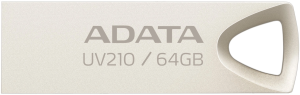 Флеш Диск A-Data 64Gb UV210 AUV210-64G-RGD USB2.0 золотистый