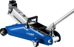 Домкрат Зубр Профессионал T50 подкатной гидравлический синий (43052-2)