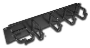 Кабельный органайзер горизонтальный Lanmaster LAN-ORG-2U односторонний кольца 2U шир.:19" глуб.:78мм