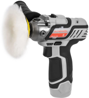 Полировальная машина Интерскол АПМ-76/12Э 8300об/мин рез.шпин.:M8 d=76мм (806.0.0.70)