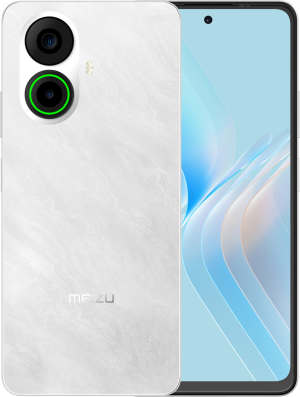 Смартфон Meizu M412H Note 21 Pro 256Gb 8Gb белый моноблок 3G 4G 2Sim 6.78" 1080x2400 Android 14 64Mpix 802.11 a/b/g/n/ac NFC GPS GSM900/1800 GSM1900 microSD