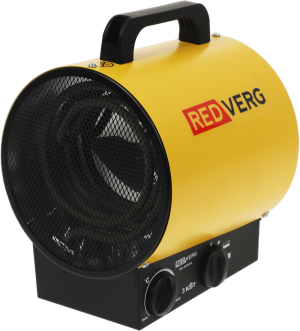 Тепловая пушка электрическая RedVerg RD-EHR3A желтый/черный