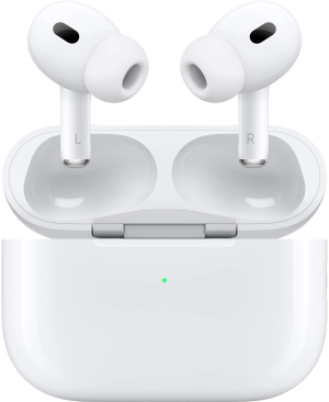 Гарнитура внутриканальные Apple AirPods Pro 2 2023 USB-C A3047/A3048/A2968 белый беспроводные bluetooth в ушной раковине (MTJV3LL/A)
