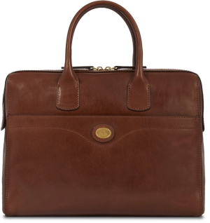 Сумка женская The Bridge Story Donna 04276101/14 с отделением для ноутбука коричневый натур.кожа