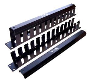 Кабельный органайзер Горизонтальный Lanmaster TWT-ORG/CV-1U односторонний пальцы 1U шир.:19"