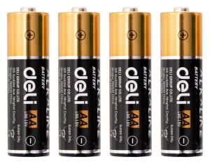 Батарея Deli E18501 AA (4шт) блистер