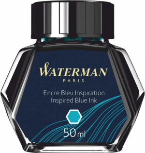 Флакон с чернилами Waterman (CWS0110810) Inspired Blue чернила 50мл для ручек перьевых