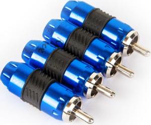 Коннектор Kicx RCA-4BL (упак.:4шт)