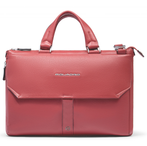 Деловая сумка женская Piquadro Than CA6698S135/AR с отделением для ноутбука терракотовый натур.кожа