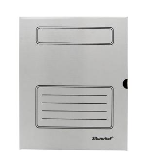 Короб архивный Silwerhof КА-200БЕЛЫЙ микрогофрокартон корешок 200мм A4 260x320x200мм