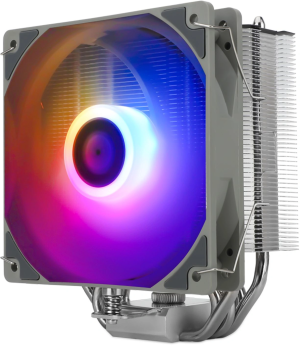 Устройство охлаждения(кулер) Thermalright Assassin King 120 SE ARGB Soc-AM5/AM4/1200/1700/1851 черный 4-pin 25.6dB Al+Cu 640gr Ret (AK120-SE-ARGB)