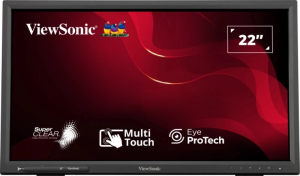 Монитор ViewSonic 21.5" TD2223-2 черный VA LED 16:9 DVI HDMI M/M глянцевая 250cd 170гр/160гр 1920x1080 75Hz VGA FHD USB Touch 4.5кг