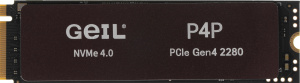 Накопитель SSD Geil PCIe 4.0 x4 512GB P4PDC23C512A P4P M.2 2280 0.46 DWPD
