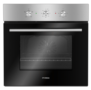 Духовой шкаф Электрический Hyundai HEO 6632 IX серебристый/черный