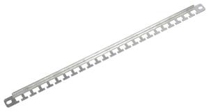 Кабельный органайзер Горизонтальный ЦМО ГКО-У гребенка 1U шир.:19"