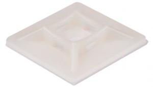 Площадка Hyperline HW-4A для стяжек полиамид 27.7x27.7мм (упак.:100шт)