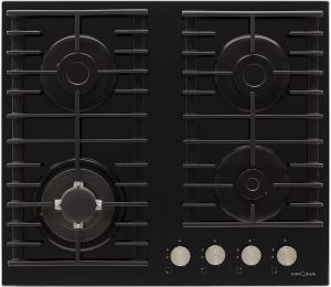 Газовая варочная поверхность Krona Hagel 60 BL W черный