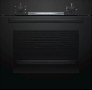 Духовой шкаф Электрический Bosch HBA530BB0S черный/серебристый