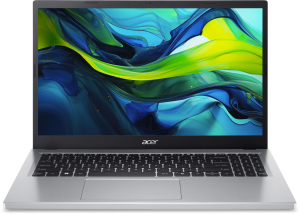 Ноутбук Acer Aspire Go AG15-32P-394D Core 3 N355 16Gb SSD512Gb Intel Graphics 15.6" TN FHD (1920x1080) без ОС silver WiFi BT Cam (NX.J8XCD.004)