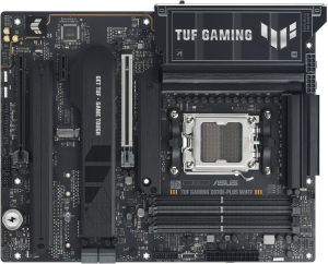 Материнская плата Asus TUF GAMING X870E-PLUS WIFI7 SocketAM5 AMD X870 4xDDR5 ATX AC`97 8ch(7.1) 2.5Gg RAID+HDMI