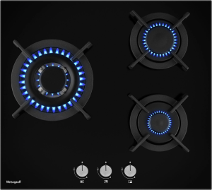 Газовая варочная поверхность Weissgauff HGG 631 BGV черный