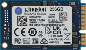 Накопитель SSD Kingston mSATA 256Gb SKC600MS/256G KC600 mSATA