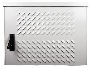 Шкаф коммутационный ЦМО (ШТВ-Н-9.6.3-4ААА-Т1) настенный 9U 620x330мм пер.дв.вентил. задн.дв.стал.лист несъемн.бок.пан. 150кг серый 120град. 500мм IP55 сталь уличный всепогодный с вентилятором с нагревателем укомплектованный