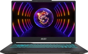 Ноутбук MSI Cyborg 15 A13VF-1223XRU Core i5 13420H 16Gb SSD512Gb NVIDIA GeForce RTX4060 8Gb 15.6" IPS FHD (1920x1080) FreeDOS black WiFi BT Cam (9S7-15K111-1223)