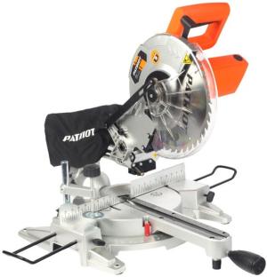 Торцовочная пила Patriot MS 255 1800Вт 5000об/мин d=250мм