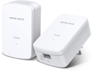 Сетевой адаптер HomePlug AV Mercusys MP500 KIT AV1000 Gigabit Ethernet (упак.:2шт)