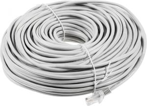 Патч-корд Premier PP12-50M 1000Гбит/с UTP 4 пары cat.5E CCA molded 50м серый RJ-45 (m)-RJ-45 (m)