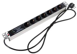 Блок распределения питания Rem R-16-7S-FI-440-3 гор.размещ. 7xSchuko базовые 16A Schuko 3м