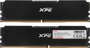 Память DDR4 2x8GB 3200MHz A-Data AX4U32008G16A-DCBK20 RTL Gaming PC4-25600 CL16 DIMM 288-pin 1.35В kit с радиатором Ret