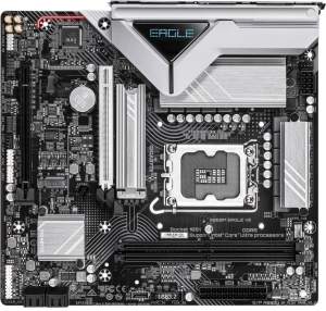 Материнская плата Gigabyte B860M EAGLE V2 Soc-1851 Intel B860 2xDDR5 mATX AC`97 8ch(7.1) 2.5Gg RAID+HDMI+DP