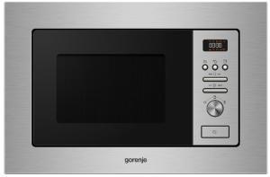 Микроволновая печь Gorenje BM201AM1X 20л. 800Вт нержавеющая сталь/черный (встраиваемая)