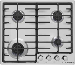 Газовая варочная поверхность Maunfeld EGHS.64.6CS/G нержавеющая сталь