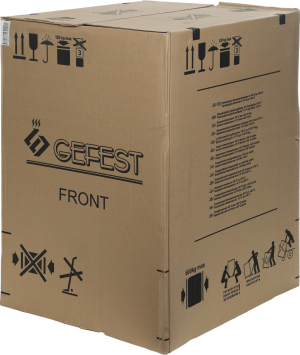 Плита Газовая Gefest ПГ 1200-С6 К33 белый (металлическая крышка) реш.сталь