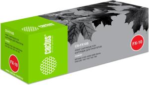Картридж лазерный Cactus CS-FX10S FX-10 черный (2000стр.) для Canon L100/L120/4140/MF4380dn/D420/D480