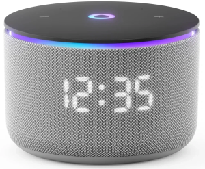 Умная колонка Yandex Станция Мини 3 Про Алиса серый 18W 2.0 BT/Wi-Fi (YNDX-00059GRY)