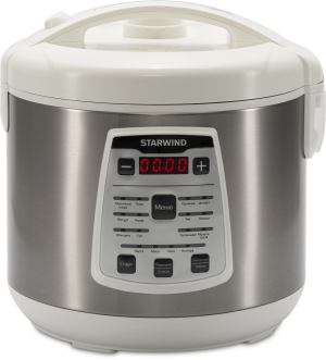 Мультиварка Starwind SMC4200 5л 900Вт белый/серебристый