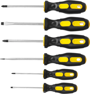Набор отверток Stayer 2513-H6_z01 в компл.:6 предметов
