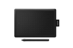 Графический планшет Wacom One by USB черный/красный