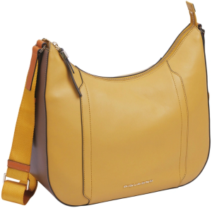 Сумка женская Piquadro Circle BD6658W92/GBE желтый/бежевый натур.кожа