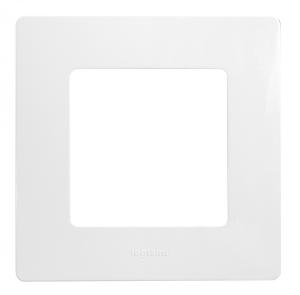 Рамка Legrand Etika 672501 накладная 1x ABS пластик белый