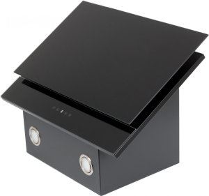 Вытяжка каминная Elikor Жемчуг 60П-700-Е4Д антрацит/черное стекло управление: сенсорное (1 мотор)