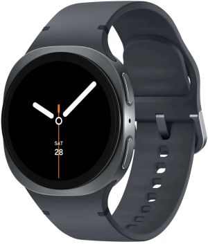 Смарт-часы Samsung Galaxy Watch 8 LTE 40мм 1.47" Super AMOLED корп.графитовый рем.графитовый (SM-L325FDAACAU)