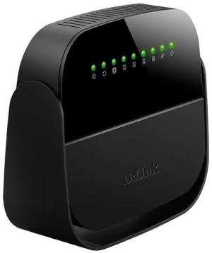 Роутер беспроводной D-Link DSL-2640U/R1A N150 ADSL черный
